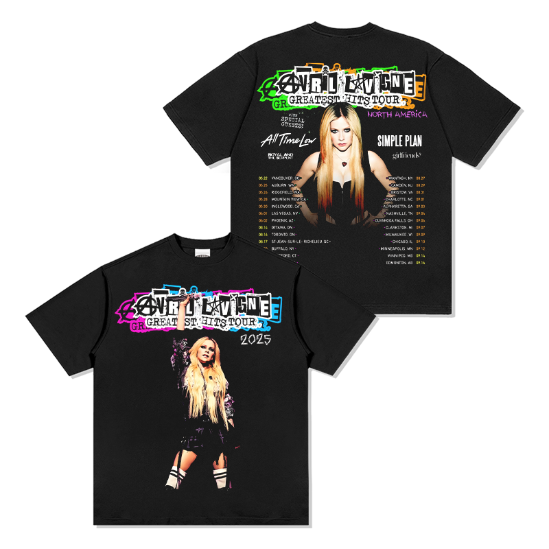 Avril Lavigne "Greatest Hits Tour 2025" Tee