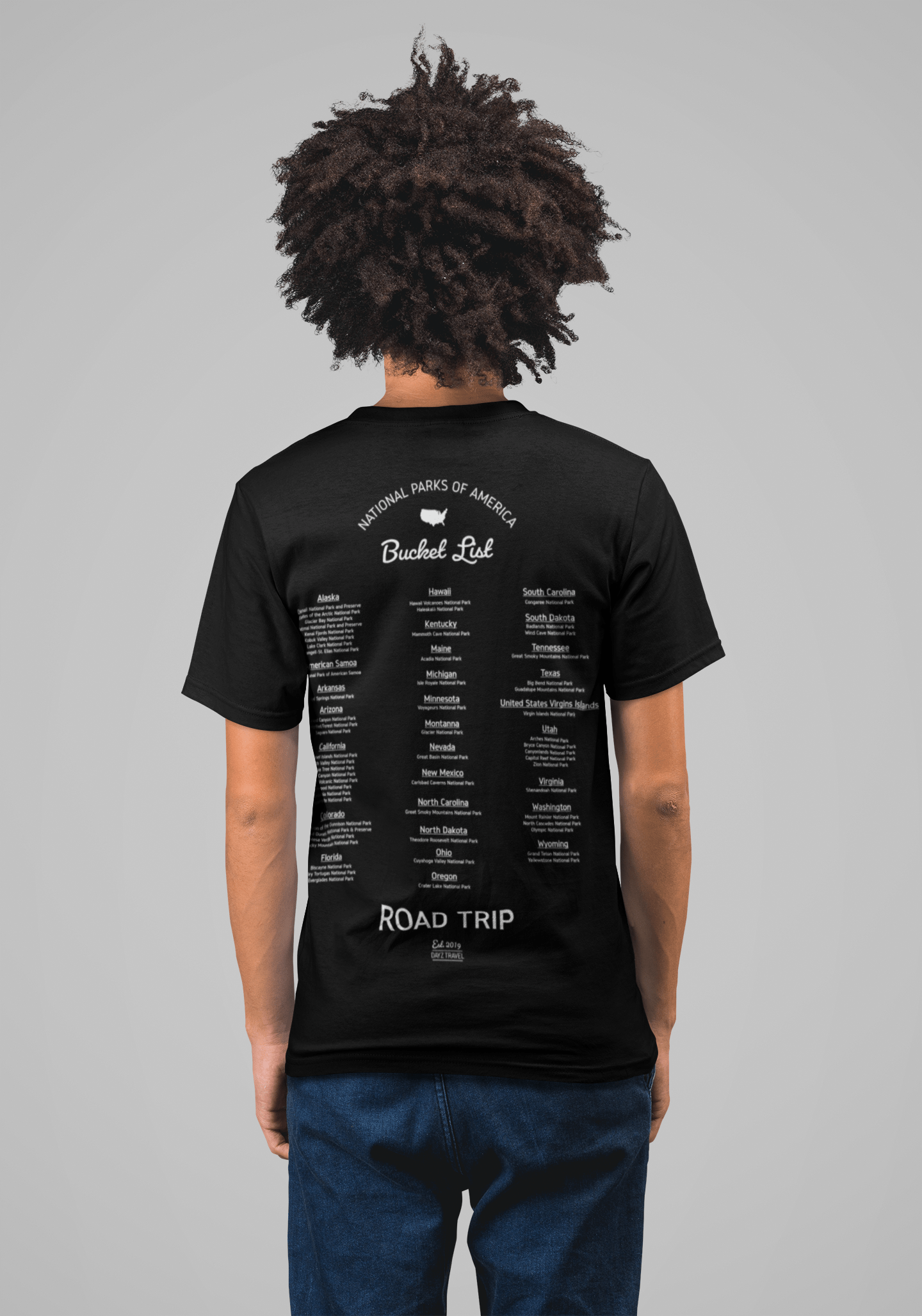 Dayz Travel American Tour Orange Van T-shirt