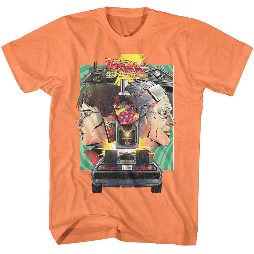 Back To The Future - BTTF Poster Boyfriend Tee