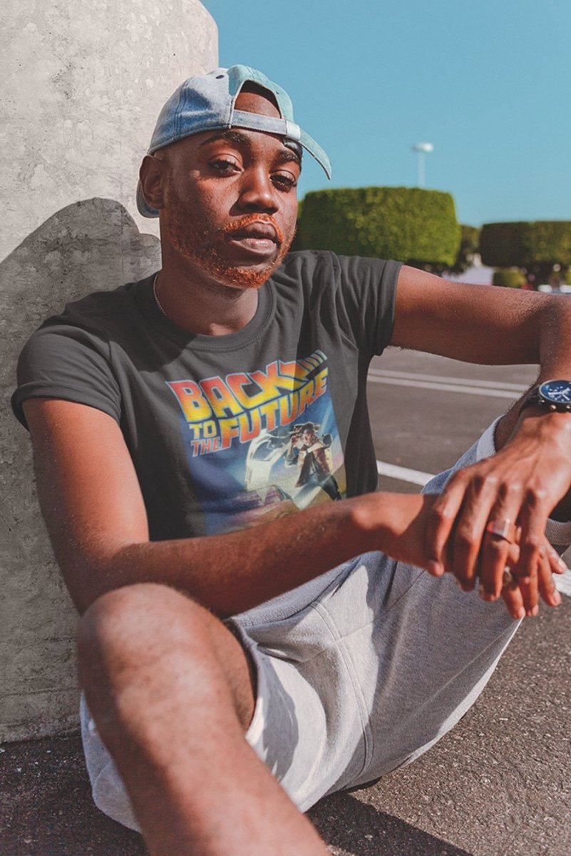 Back To The Future - Poster With A Gig Logo T-Shirt