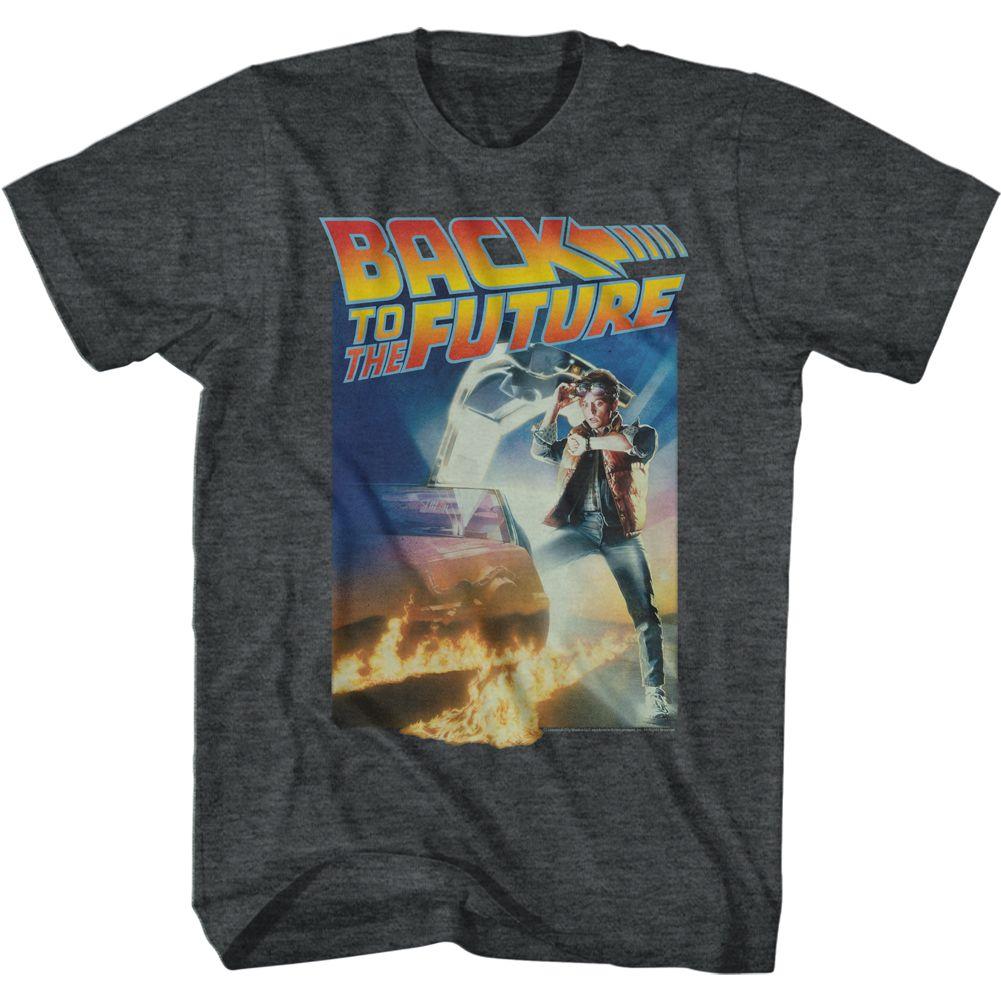 Back To The Future - Poster With A Gig Logo T-Shirt