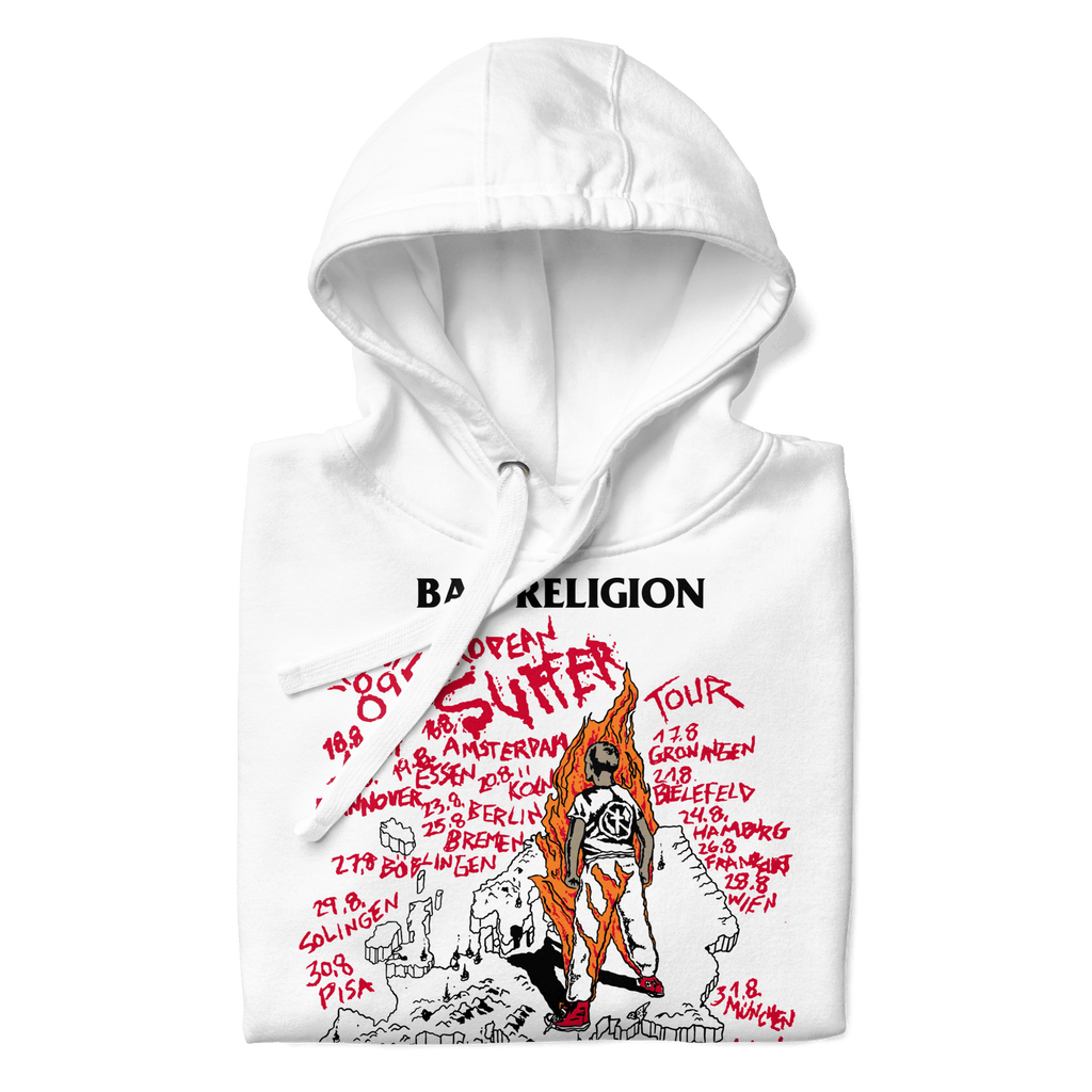 Bad Religion 1989 European Tour Vintage Hoodie