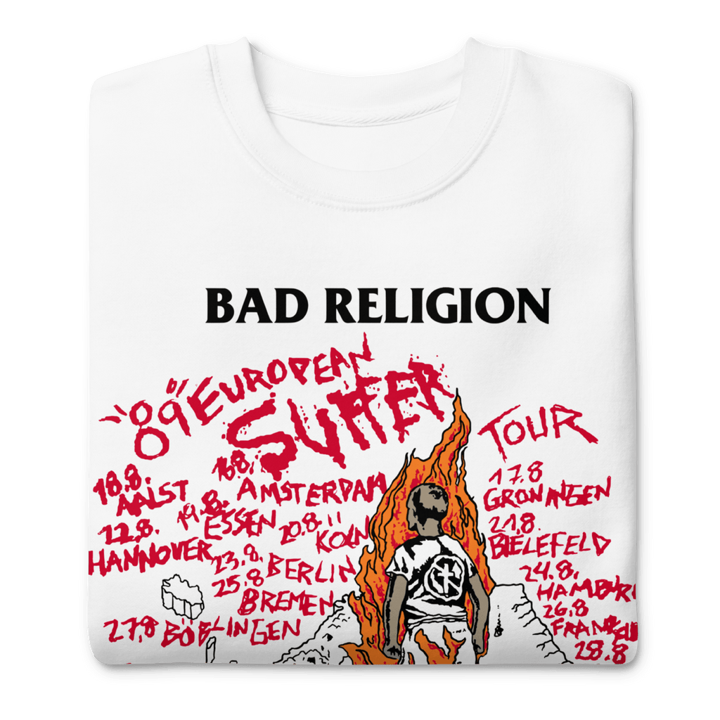 Bad Religion 1989 European Tour Vintage Sweatshirt