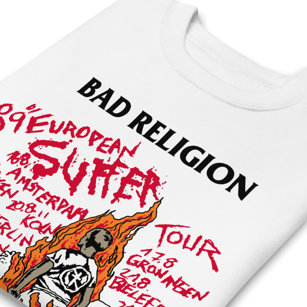 Bad Religion 1989 European Tour Vintage Sweatshirt