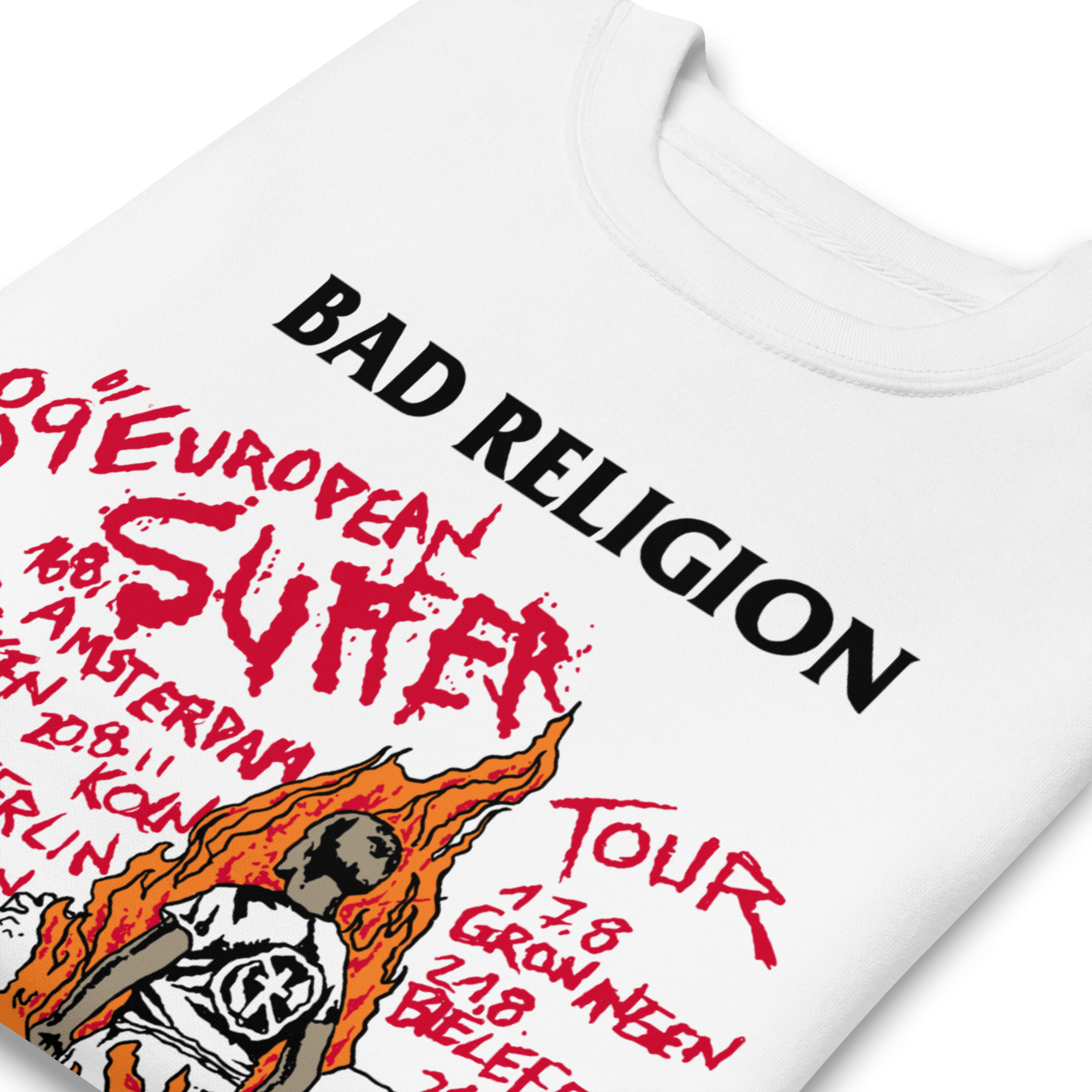 Bad Religion 1989 European Tour Vintage Sweatshirt