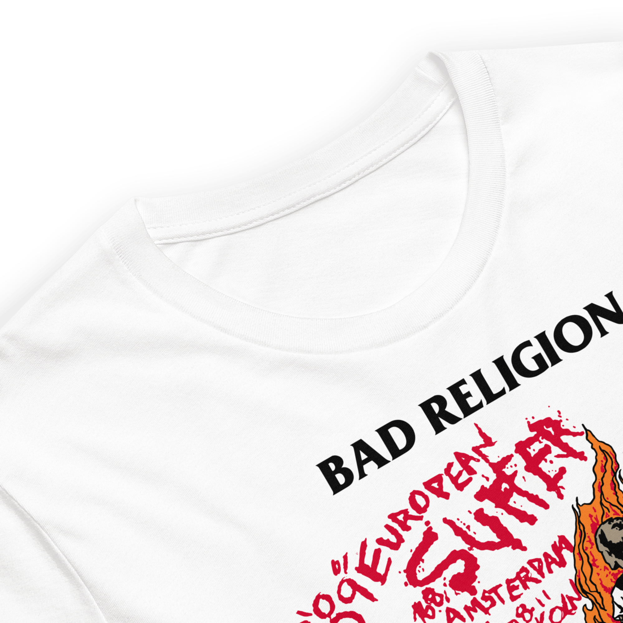 Bad Religion 1989 European Tour Vintage T-Shirt
