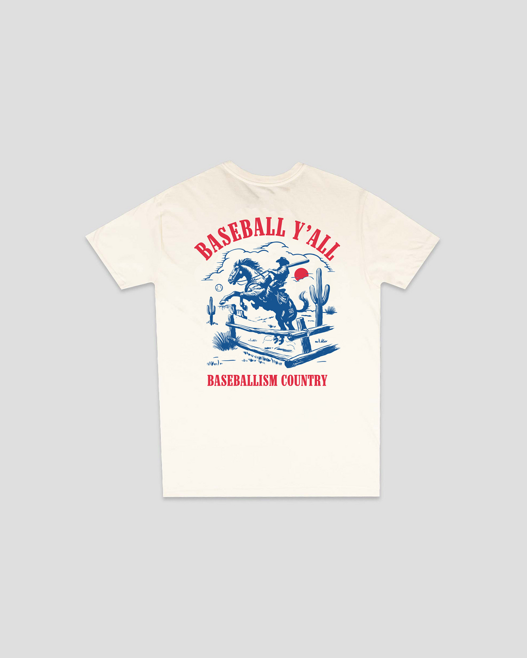 Baseball Y'all Youth T-Shirt - Cream (PREORDER SHIP DATE - 8/18/2025)