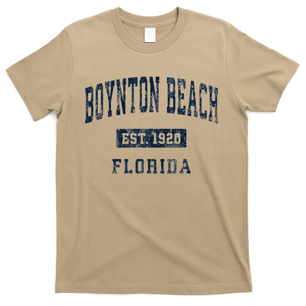 Boynton Beach Florida Fl Vintage Athletic Sports T-Shirt
