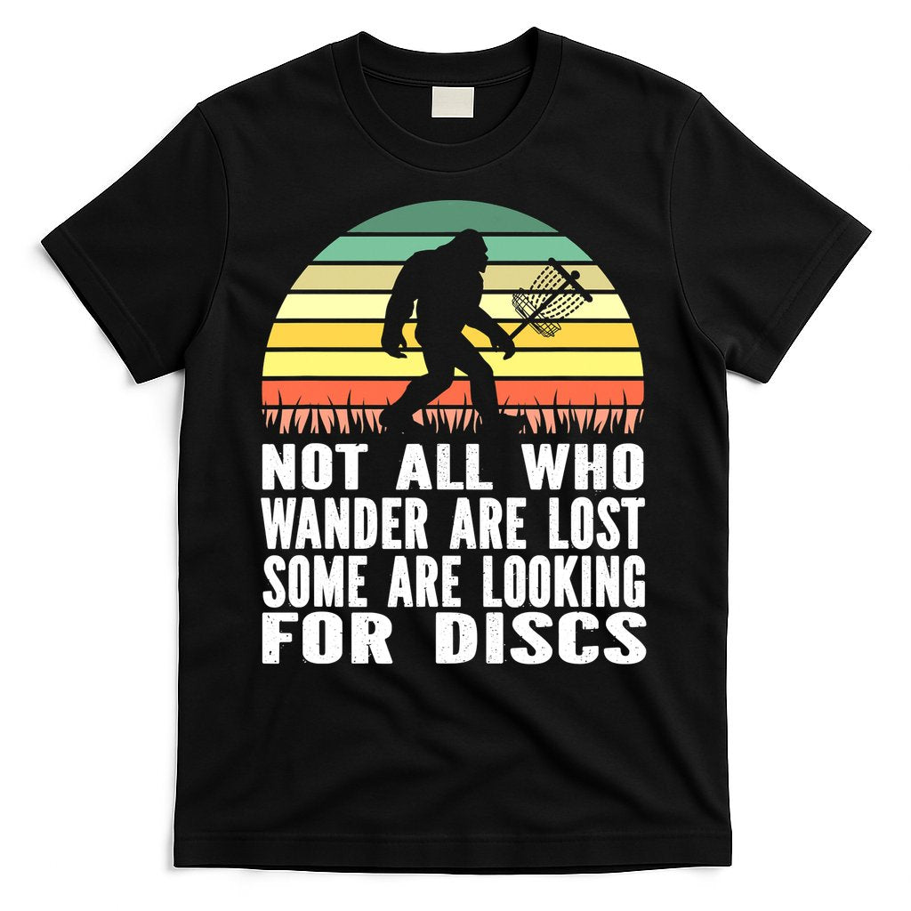 Bigfoot Disc Golf Sasquatch Funny Golf Ultimate T-Shirt