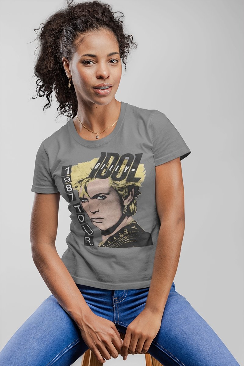 Billy Idol 1987 Tour Boyfriend Tee