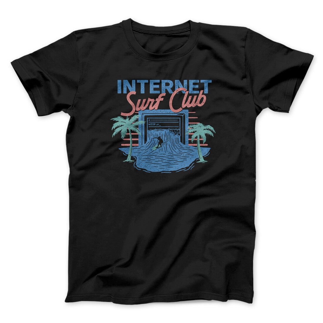 Internet Surf Club Funny Men/Unisex T-Shirt