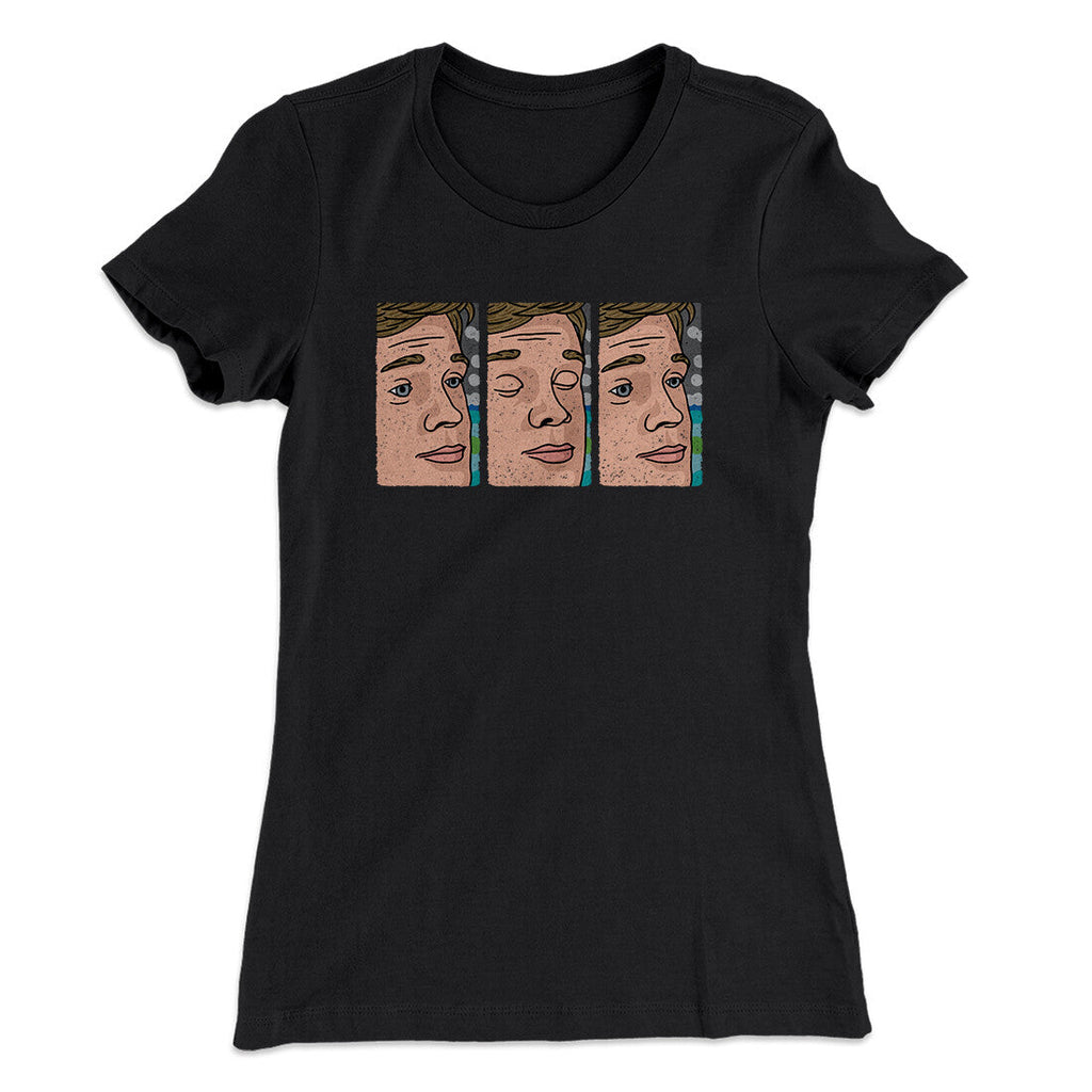 Blinking Guy Meme Funny Women's T-Shirt
