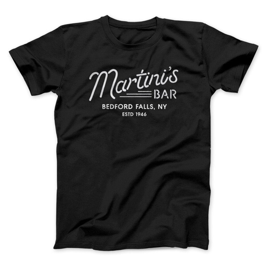 Martinis Bar Funny Movie Men/Unisex T-Shirt