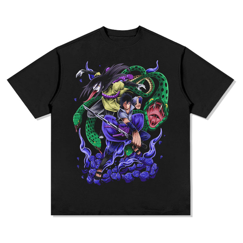 Orochimaru and Sasuke "Anime "TEE
