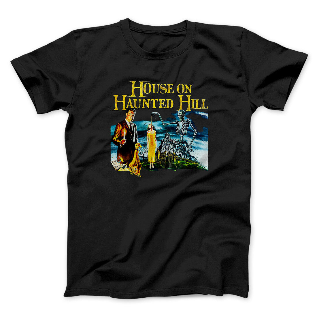 House On Haunted Hill Funny Movie Men/Unisex T-Shirt