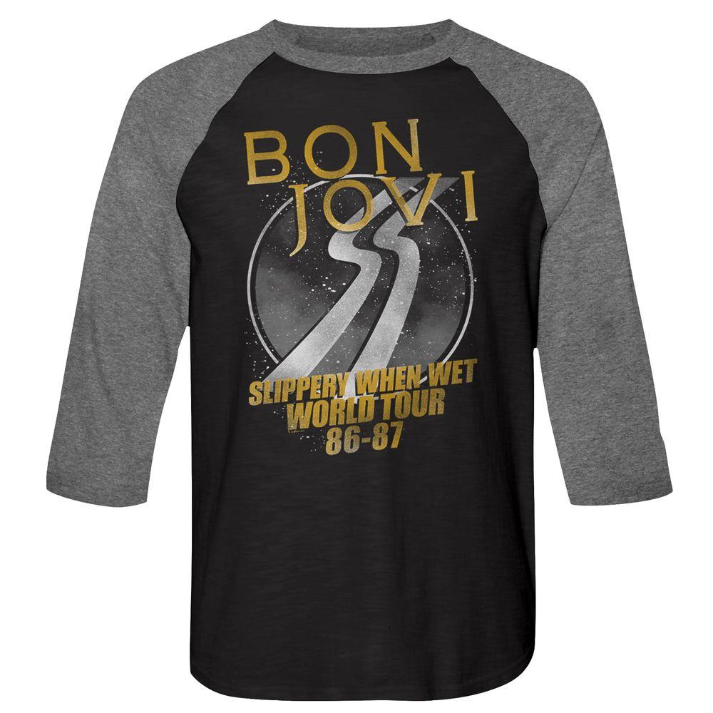 Bon Jovi - World Tour Baseball Shirt