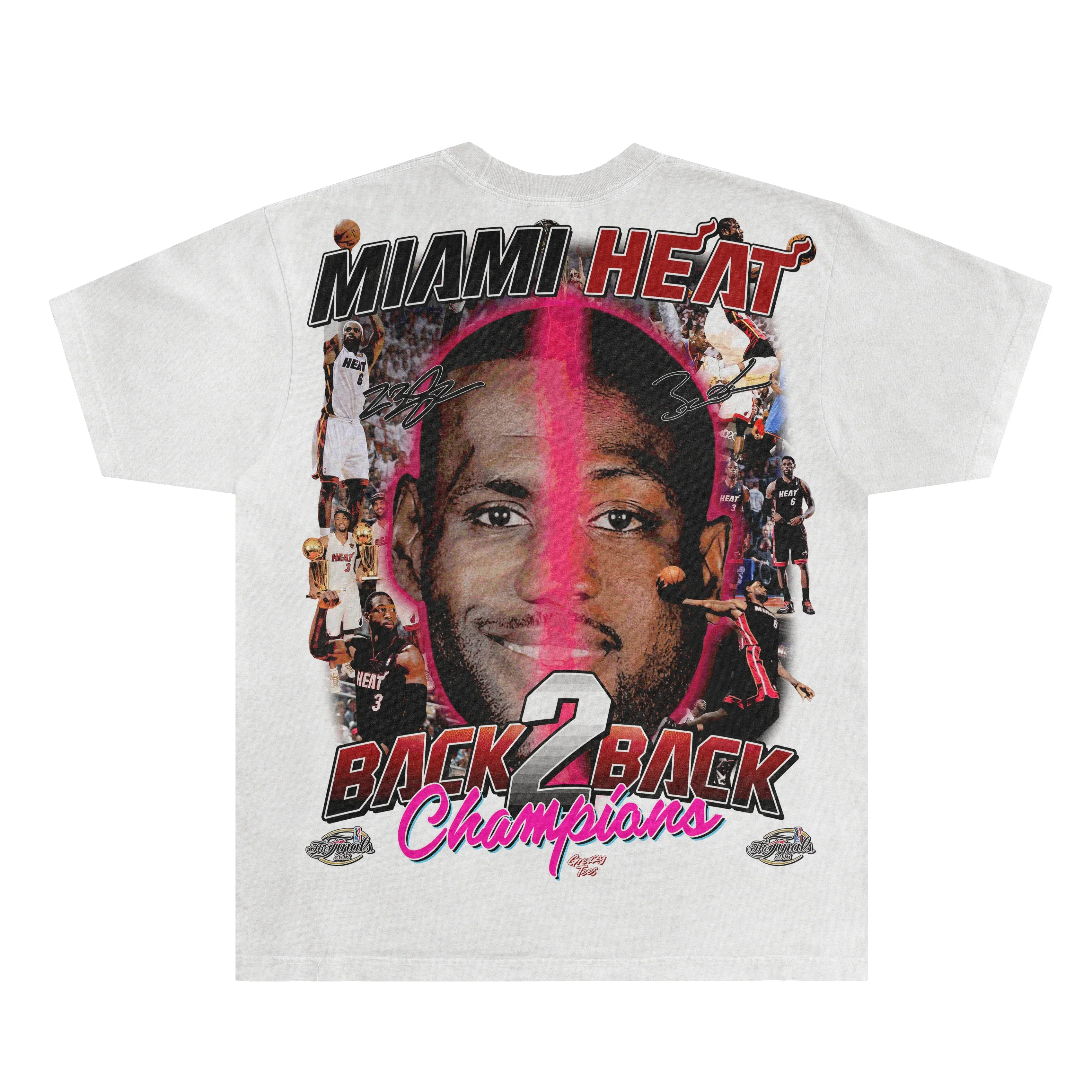 LeBron & Wade '12-13 Heat Classic Tee