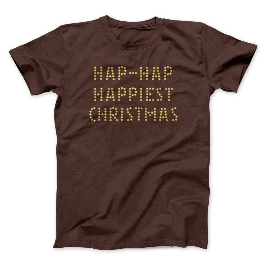 Hap-Hap Happiest Christmas Funny Movie Men/Unisex T-Shirt