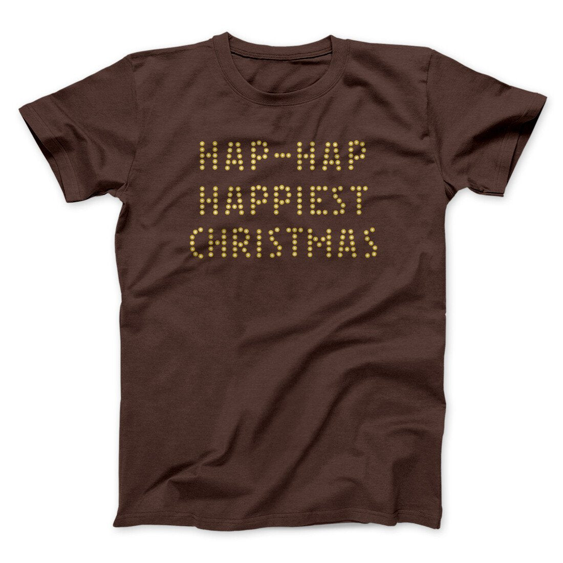 Hap-Hap Happiest Christmas Funny Movie Men/Unisex T-Shirt