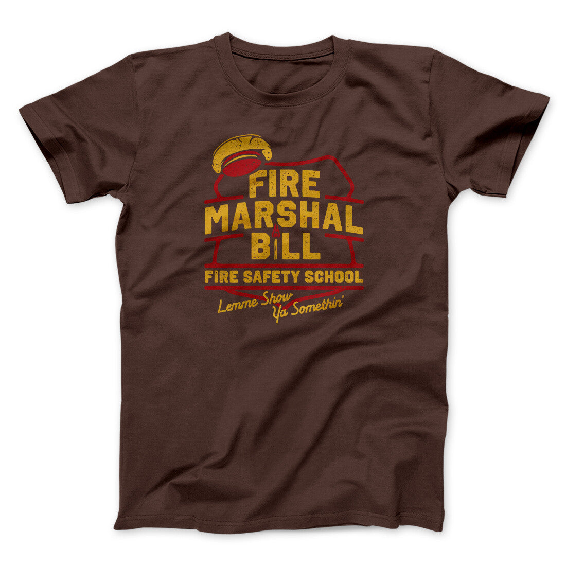 Fire Marshal Bill Fire Safety School Funny Movie Men/Unisex T-Shirt