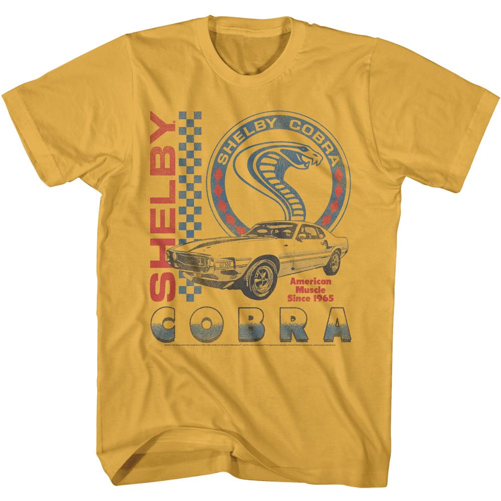 Carroll Shelby - Vintage Collage T-Shirt