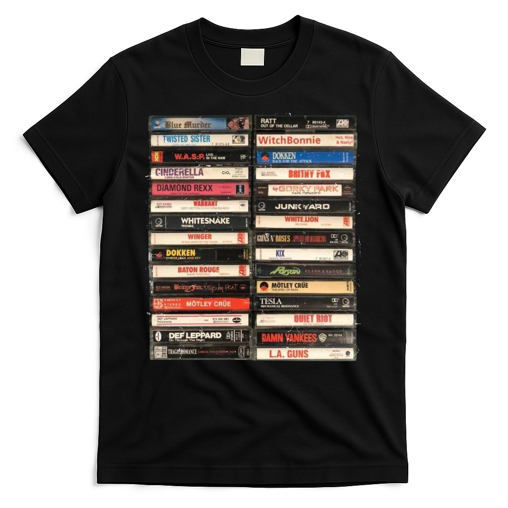 Classic Cassette Tape 1970s 1980s 1990s T-Shirt