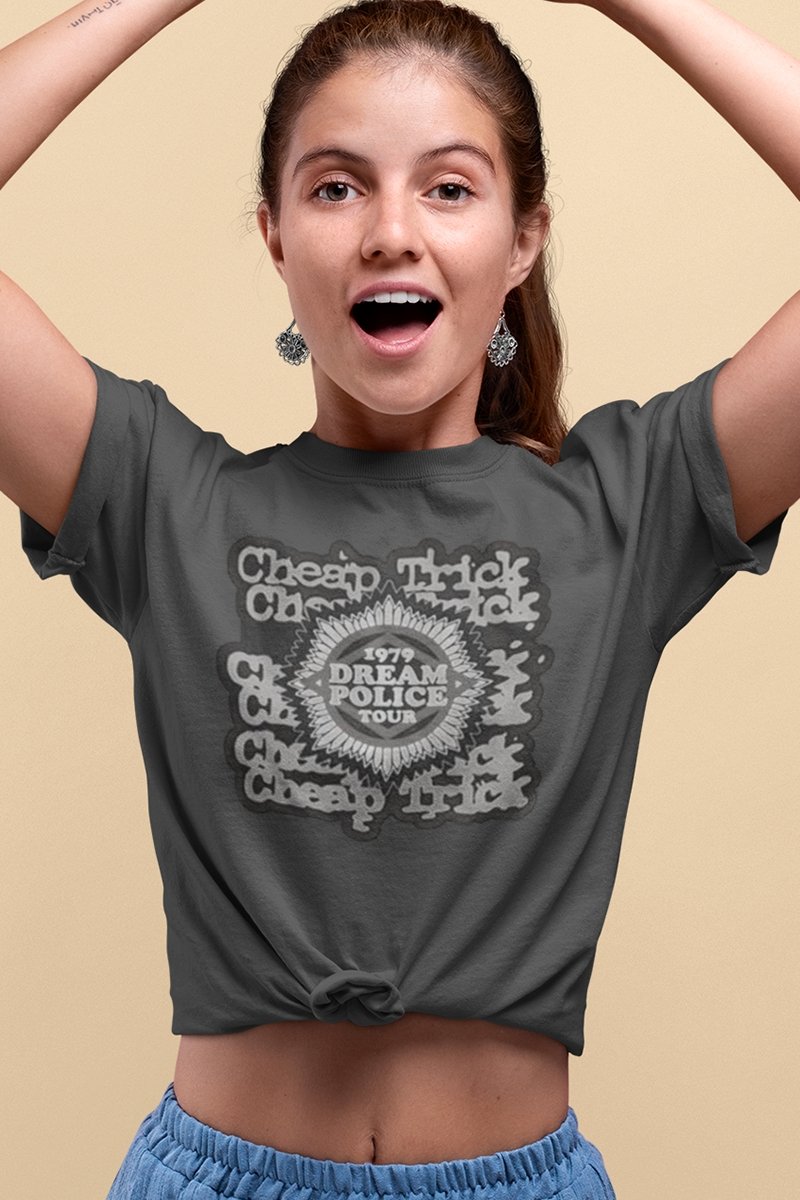 Cheap Trick Dream Police Tour 2 Boyfriend Tee
