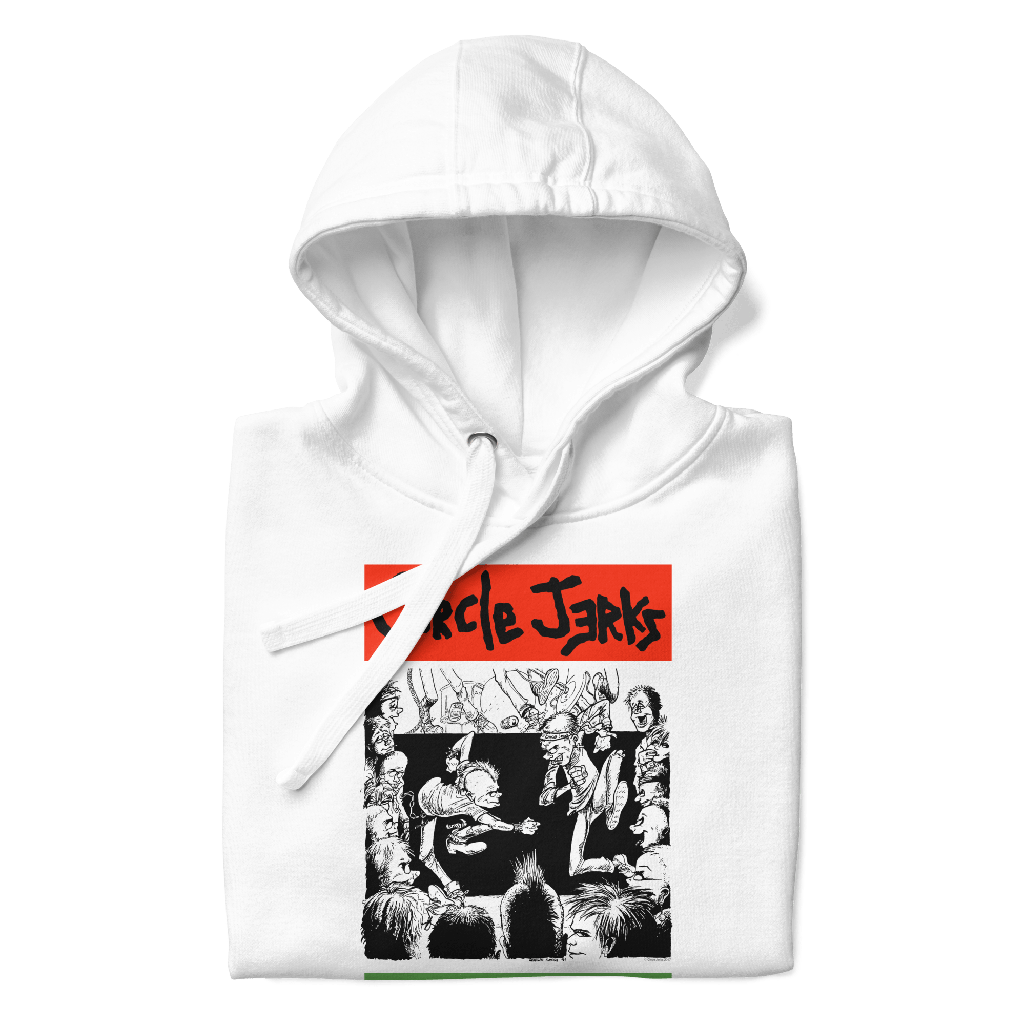 Circle Jerks 1985 American Tour Vintage Hoodie