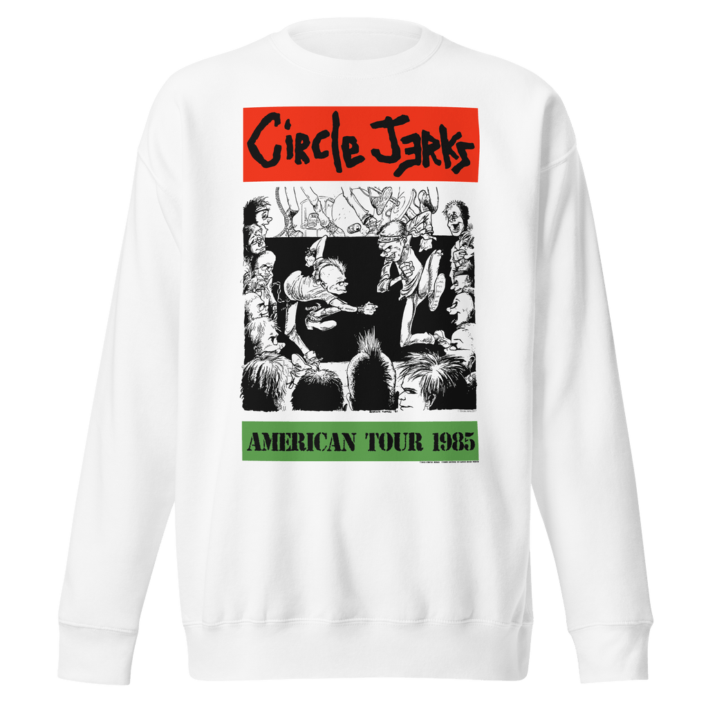 Circle Jerks 1985 American Tour Vintage Sweatshirt