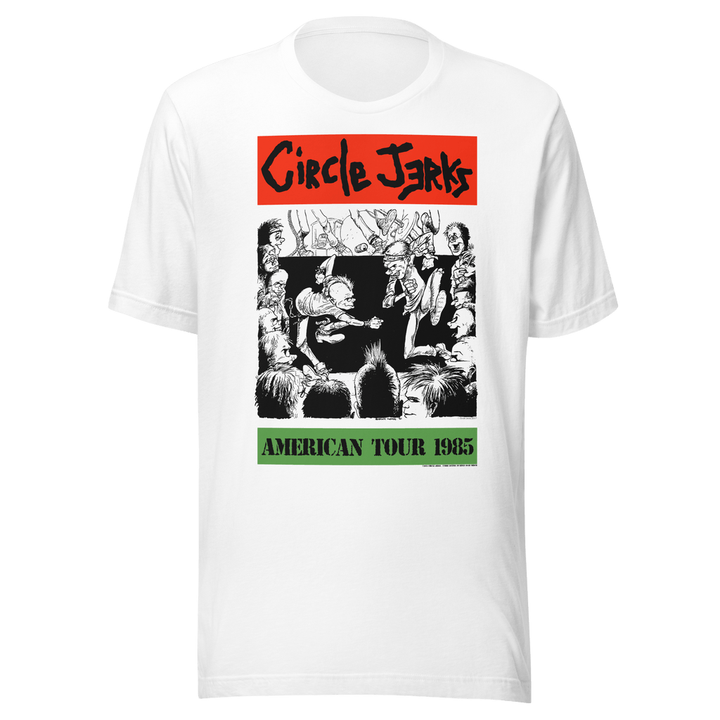 Circle Jerks 1985 American Tour Vintage T-Shirt
