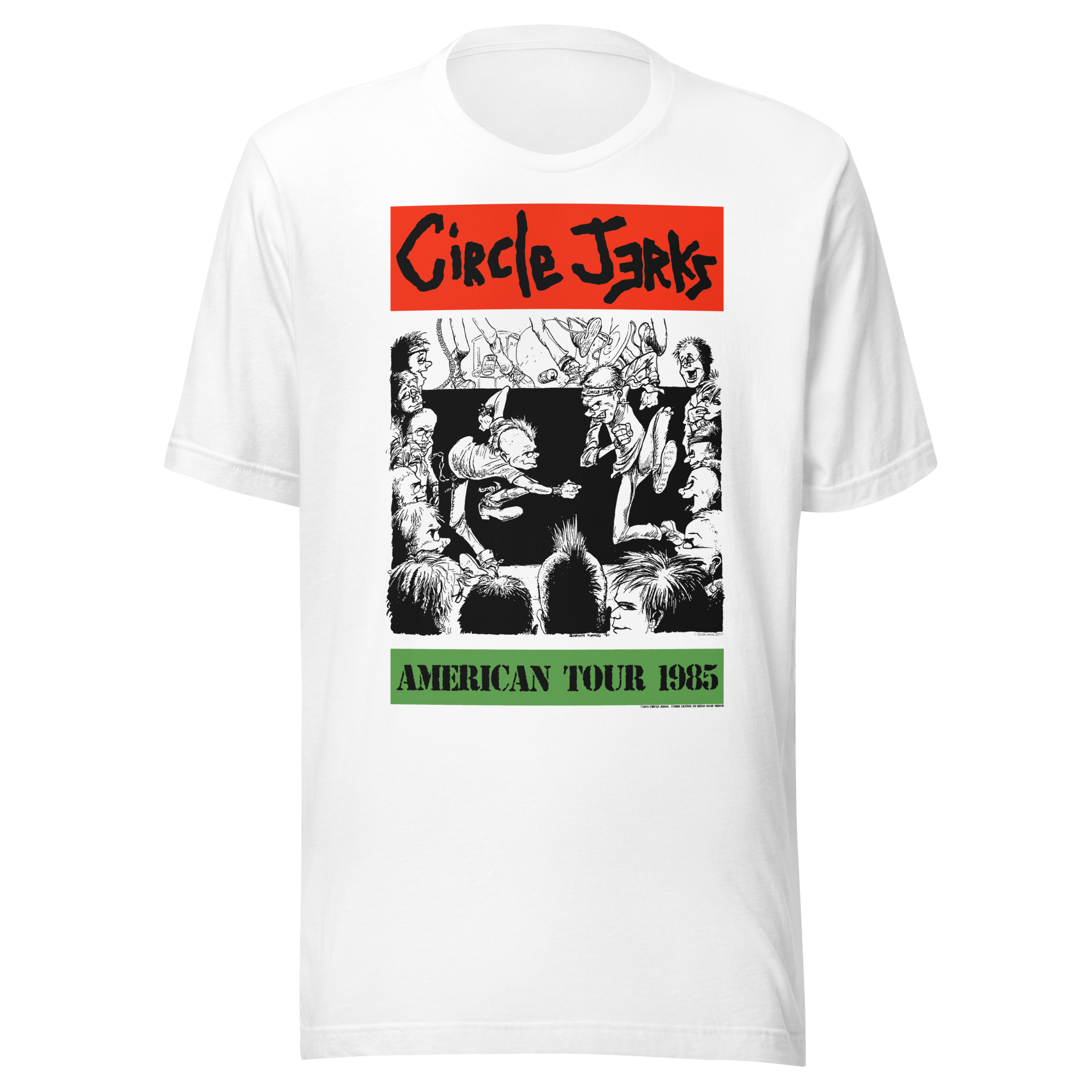 Circle Jerks 1985 American Tour Vintage T-Shirt