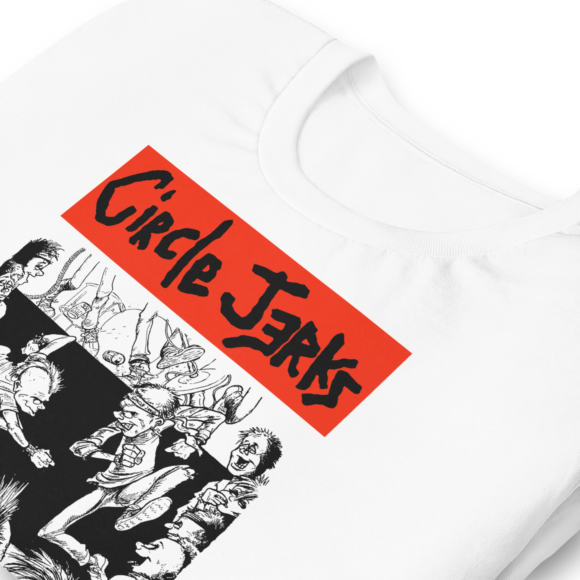 Circle Jerks 1985 American Tour Vintage T-Shirt