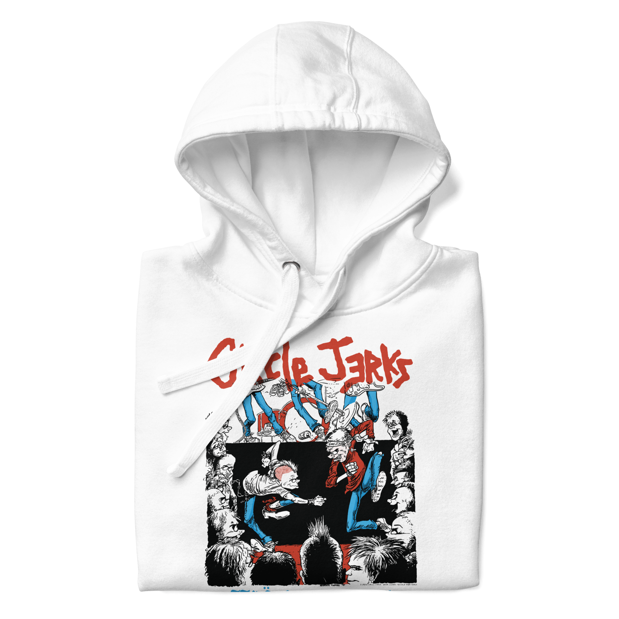 Circle Jerks 1986 Wonderful Tour Vintage Hoodie