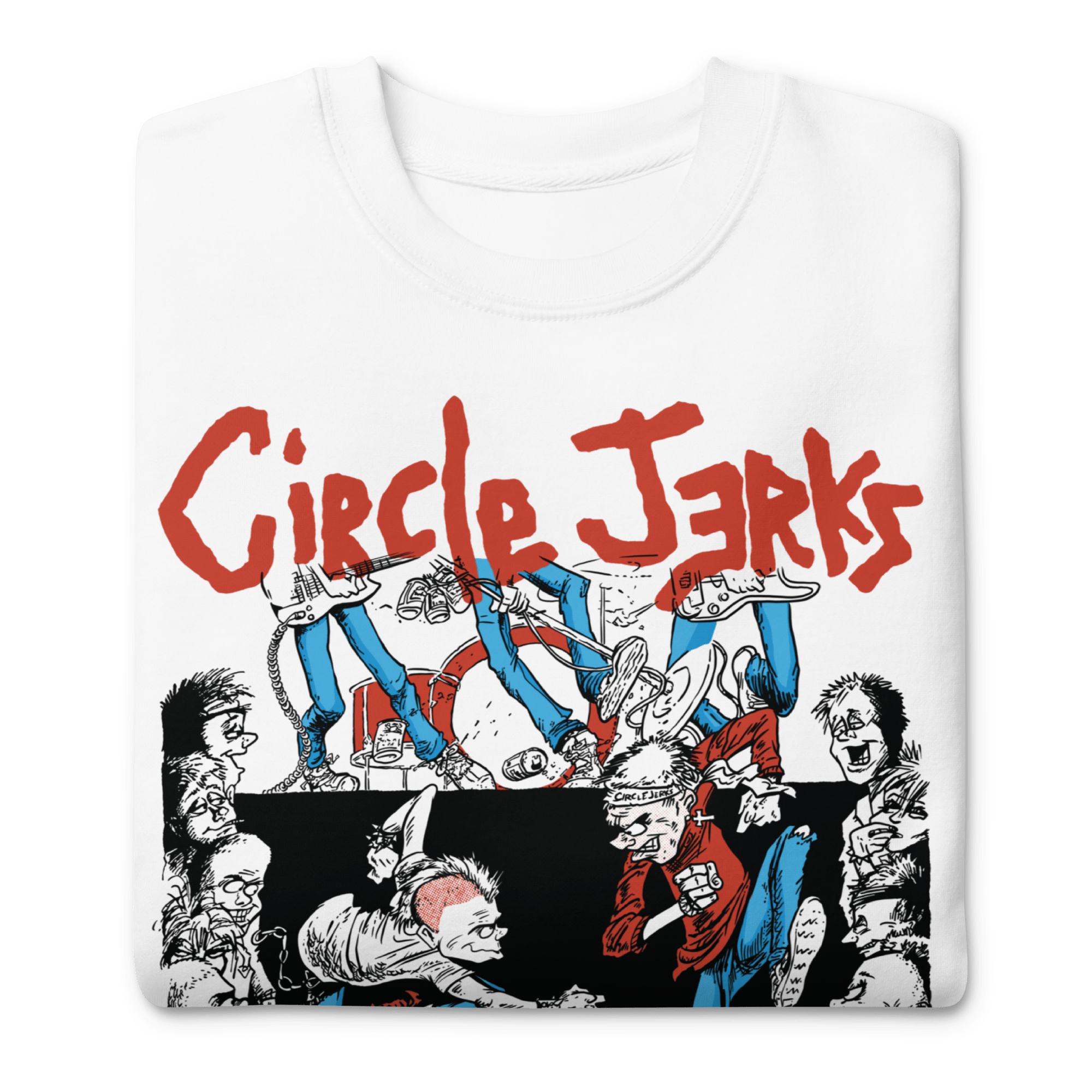 Circle Jerks 1986 Wonderful Tour Vintage Sweatshirt