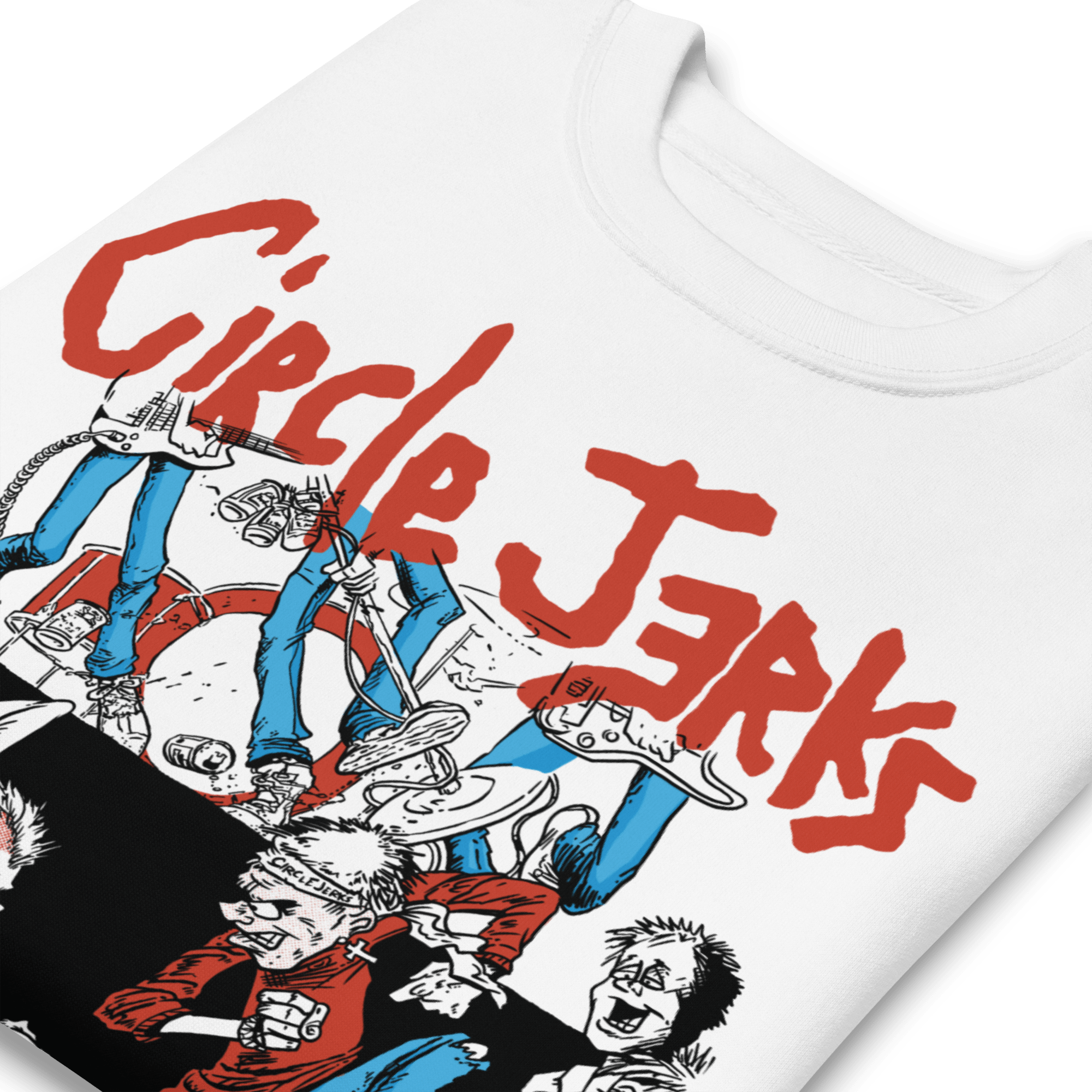 Circle Jerks 1986 Wonderful Tour Vintage Sweatshirt
