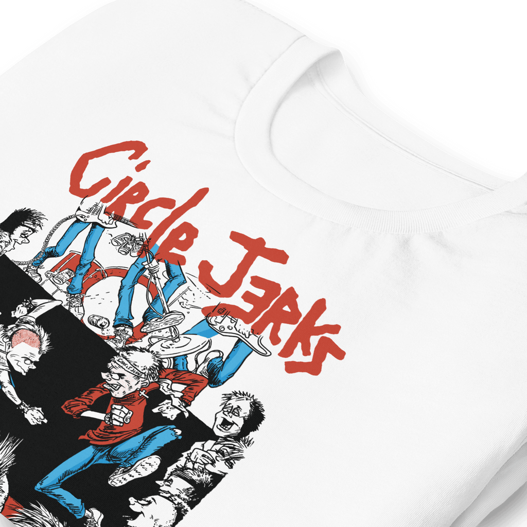 Circle Jerks 1986 Wonderful Tour Vintage T-Shirt