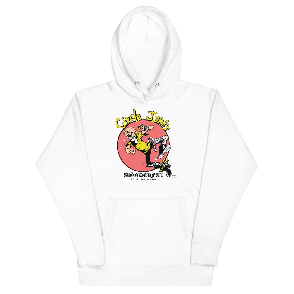 Circle Jerks Vintage 85-86 Tour  Hoodie