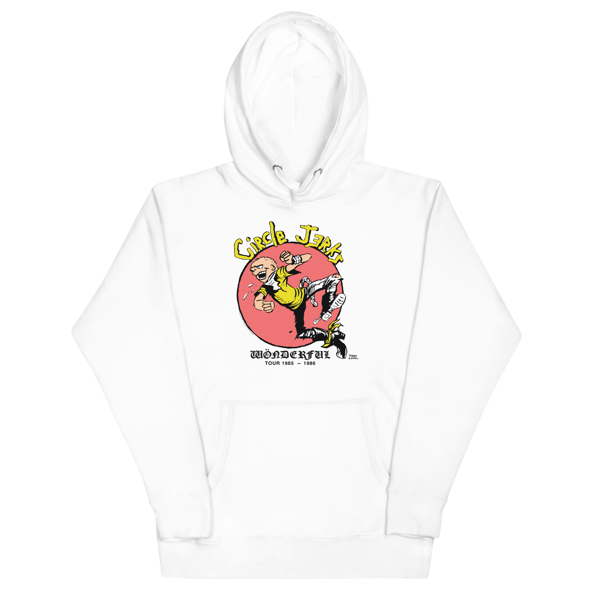 Circle Jerks Vintage 85-86 Tour  Hoodie