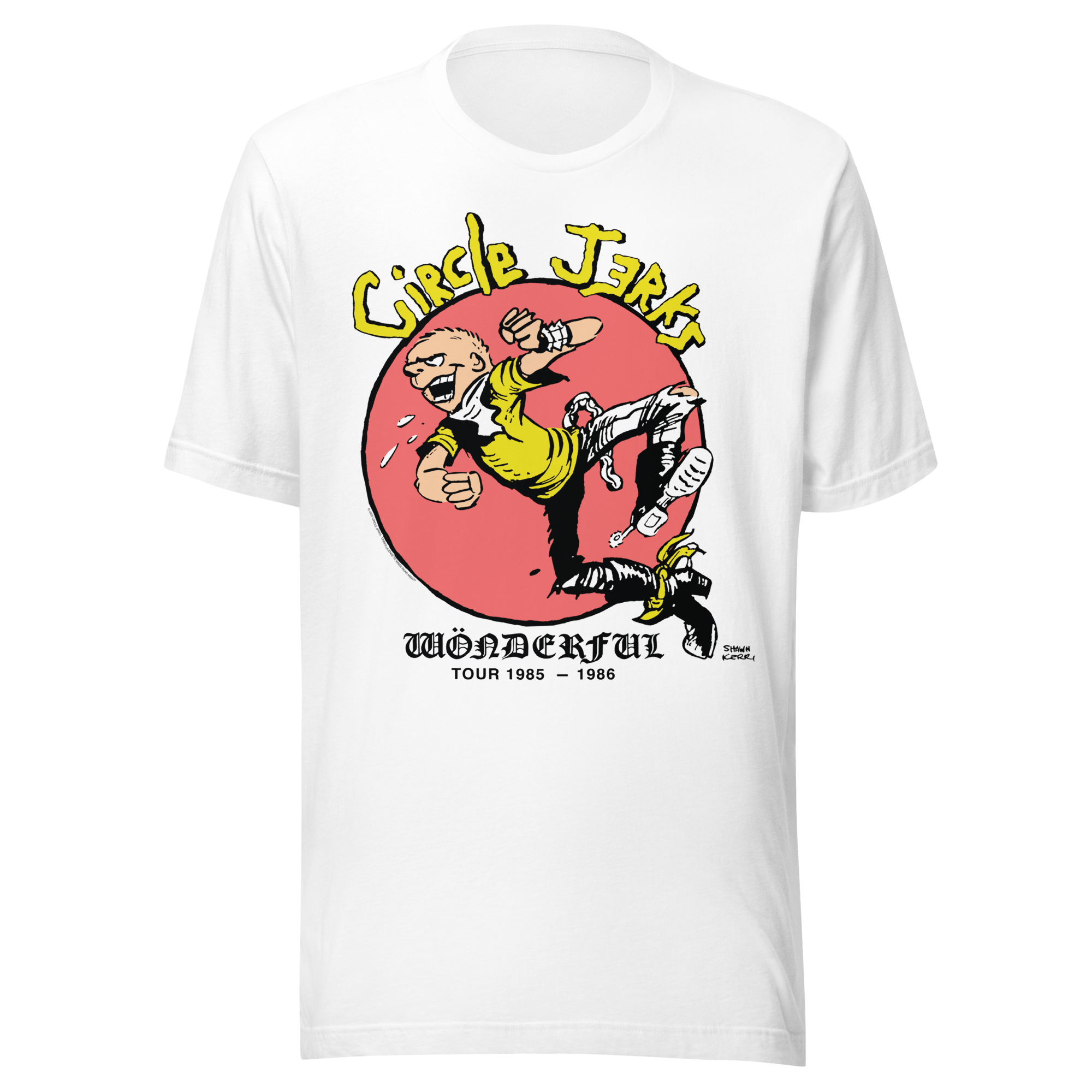 Circle Jerks Vintage 85-86 Tour  T-Shirt