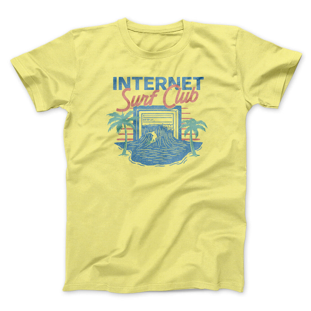Internet Surf Club Funny Men/Unisex T-Shirt