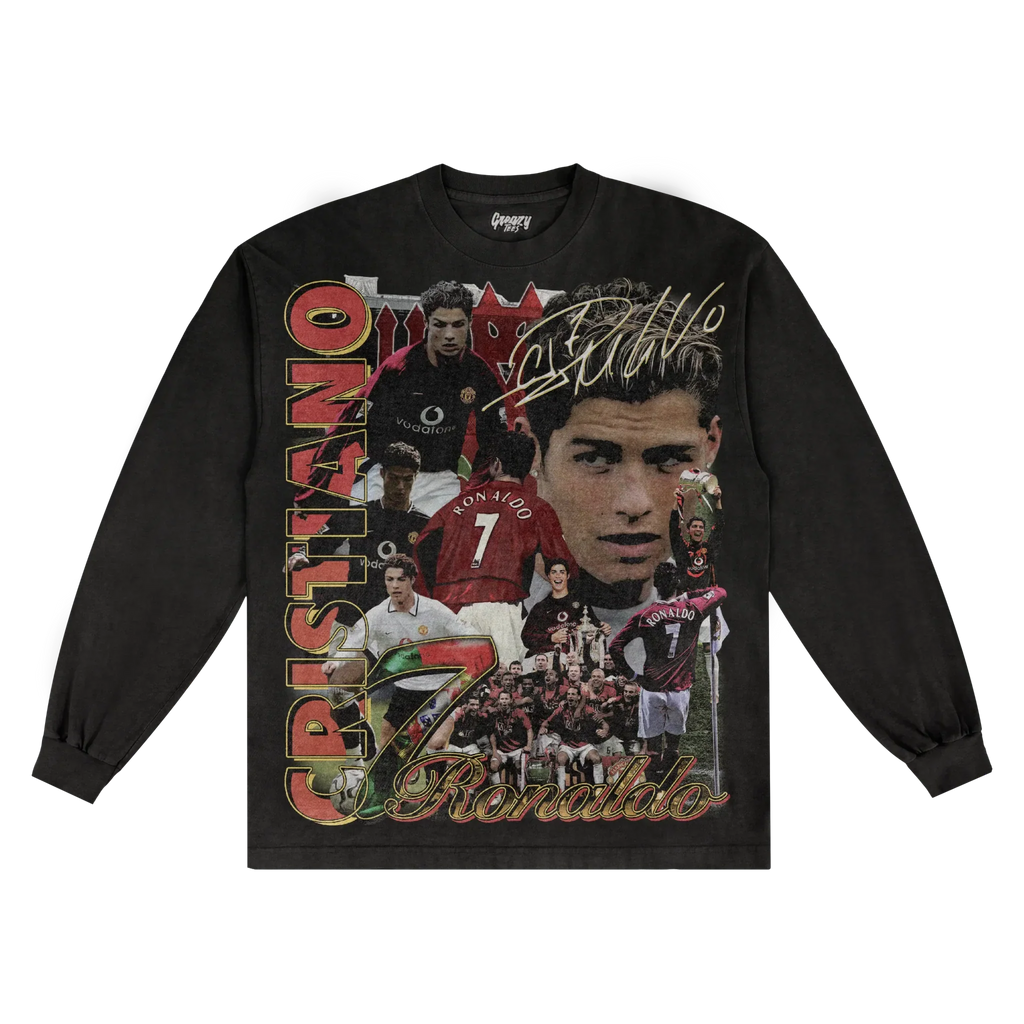 CR7 Manchester United Classic Long Sleeved Tee
