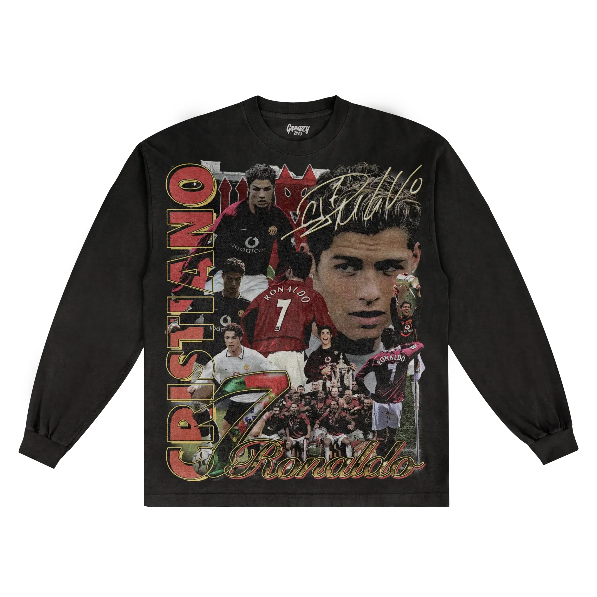 CR7 Manchester United Classic Long Sleeved Tee