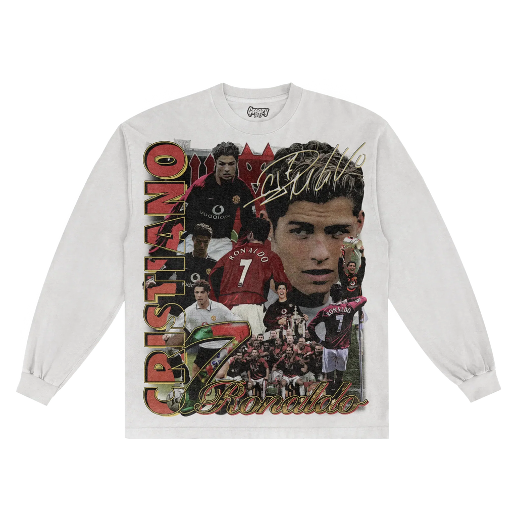 CR7 Manchester United Classic Long Sleeved Tee