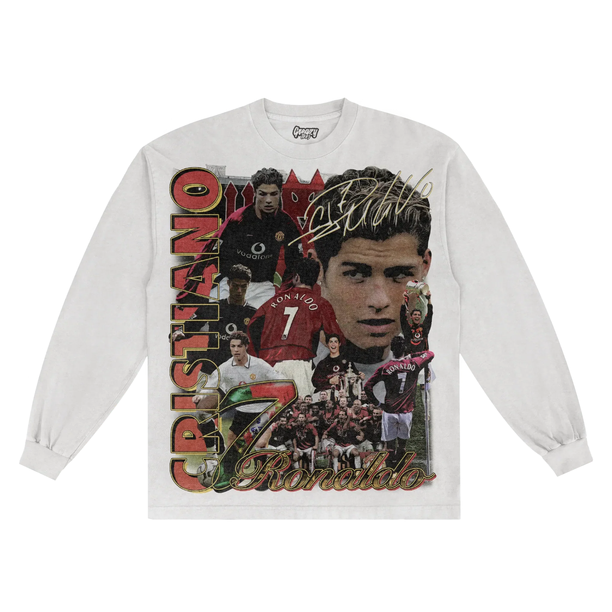 CR7 Manchester United Classic Long Sleeved Tee