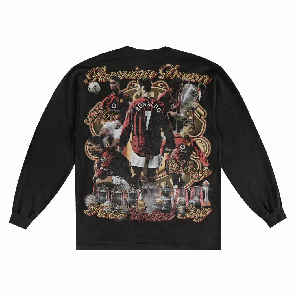 CR7 Manchester United Classic Long Sleeved Tee