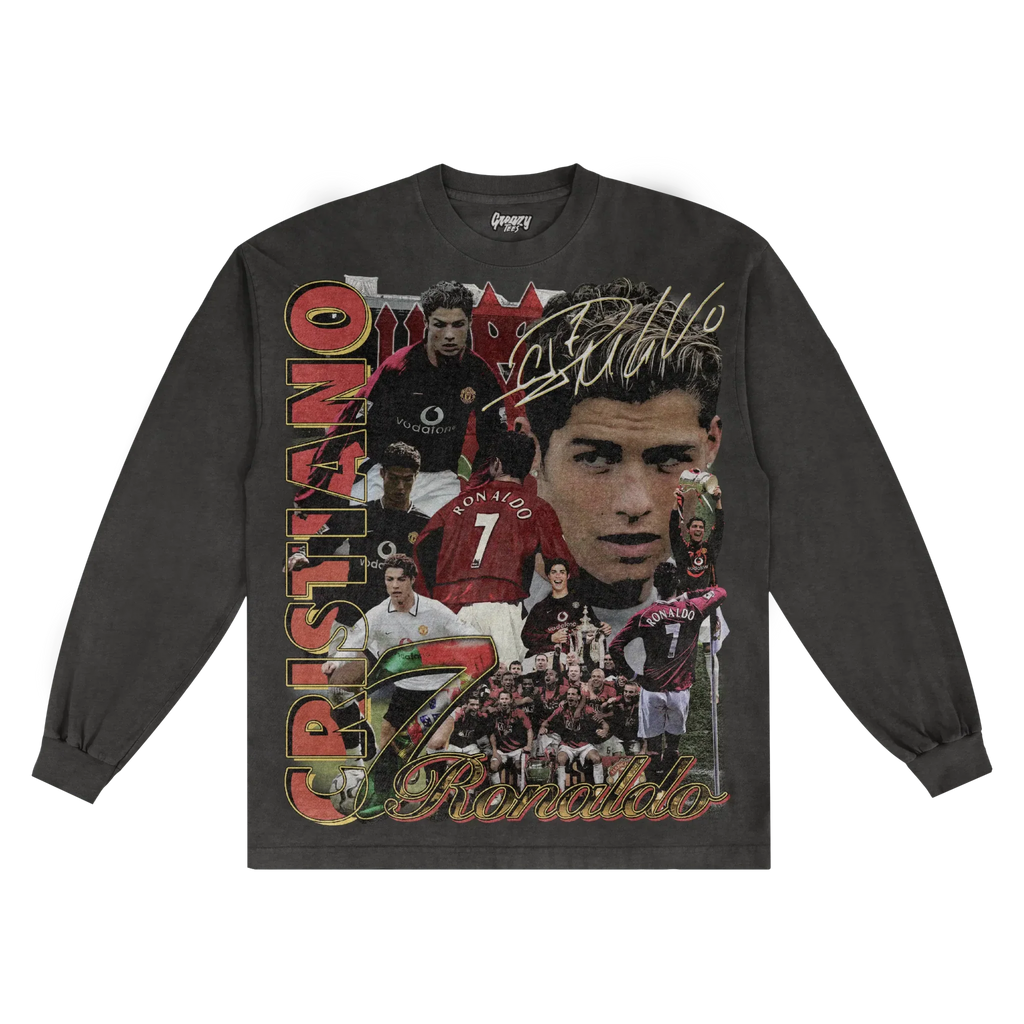 CR7 Manchester United Classic Long Sleeved Tee
