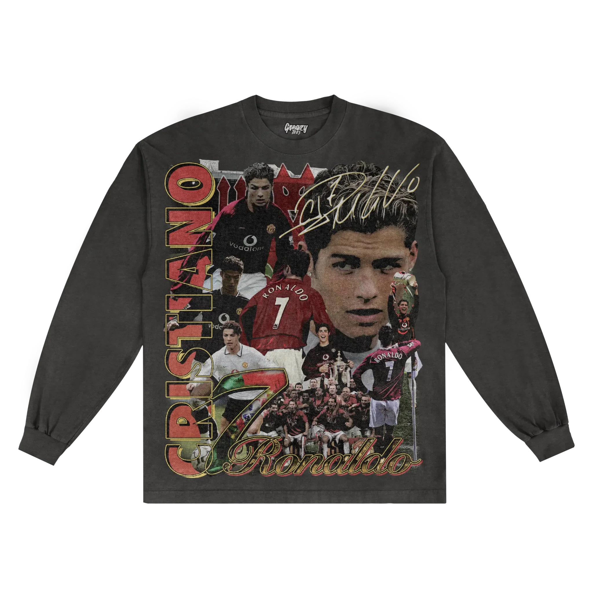 CR7 Manchester United Classic Long Sleeved Tee
