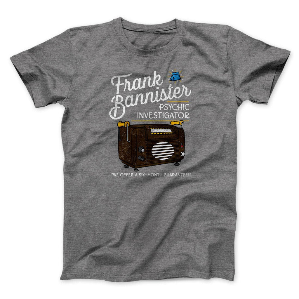 Frank Bannister Psychic Investigator Funny Movie Men/Unisex T-Shirt
