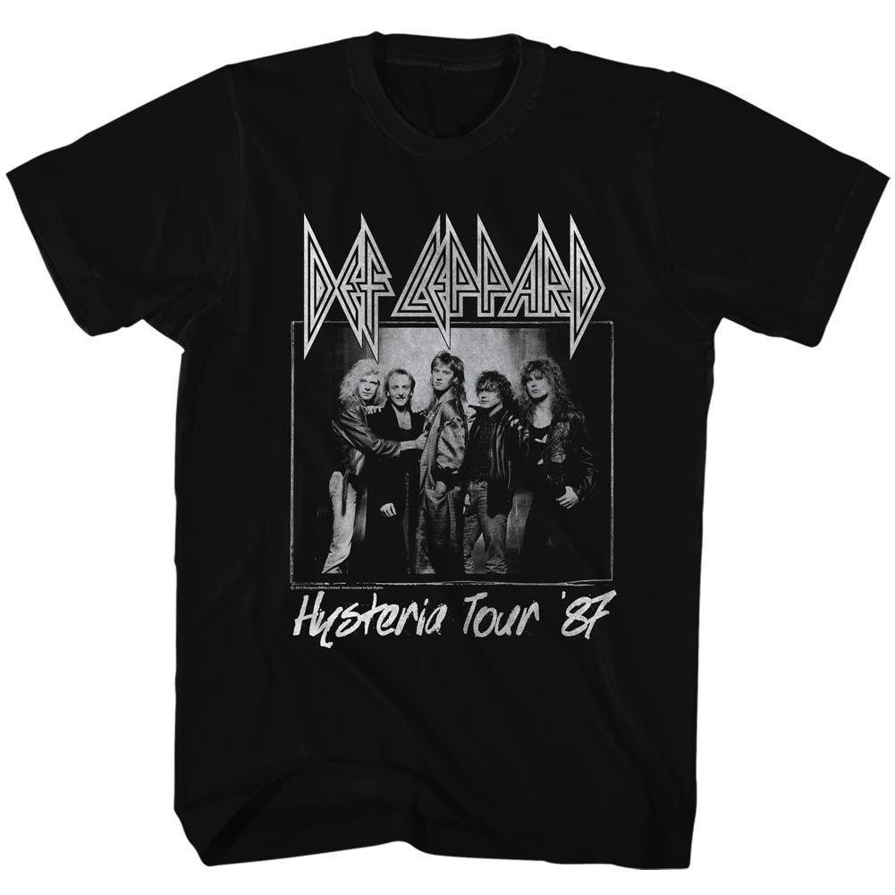 Def Leppard Hysteria Tour Boyfriend Tee