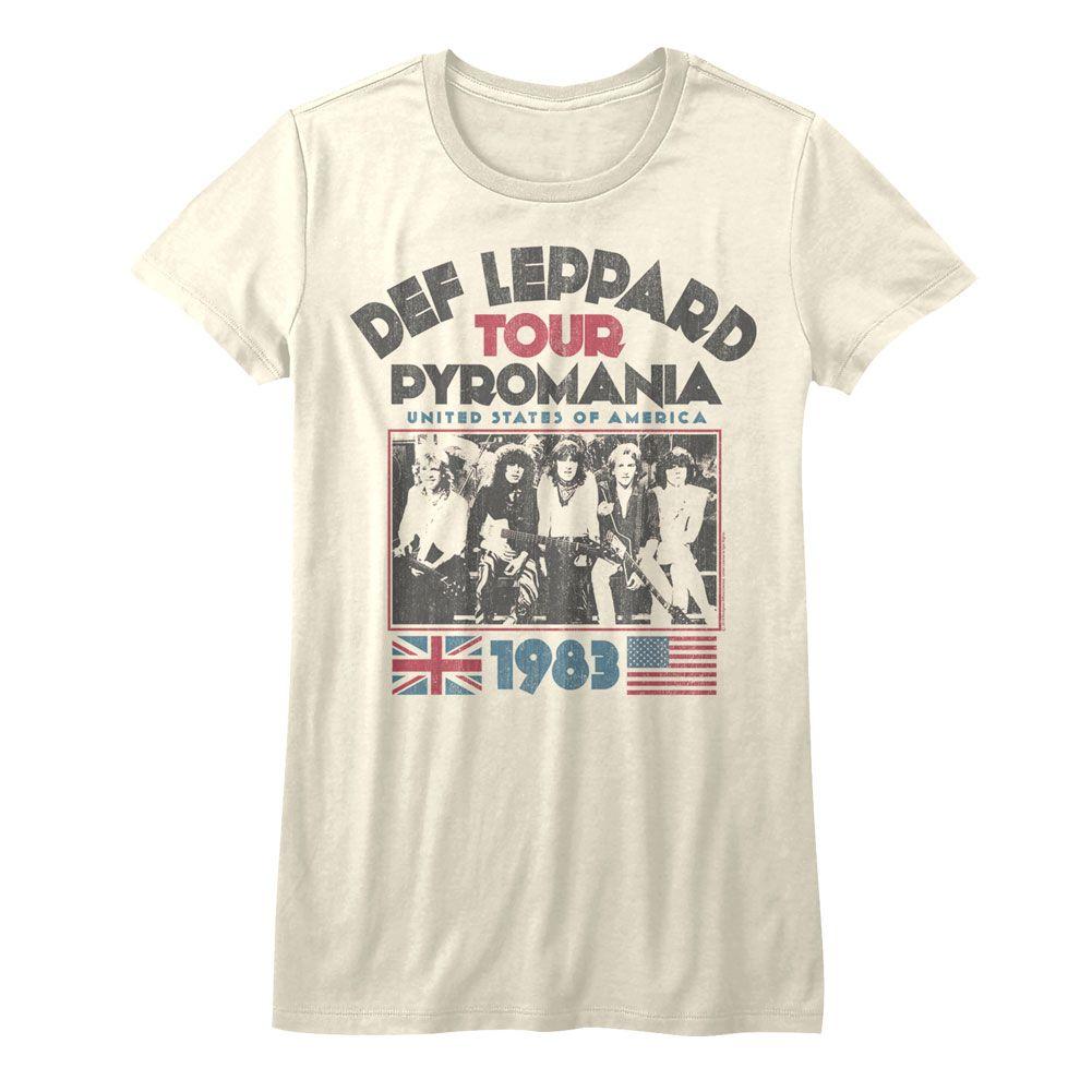 Def Leppard Pyro Tour Womens T-Shirt